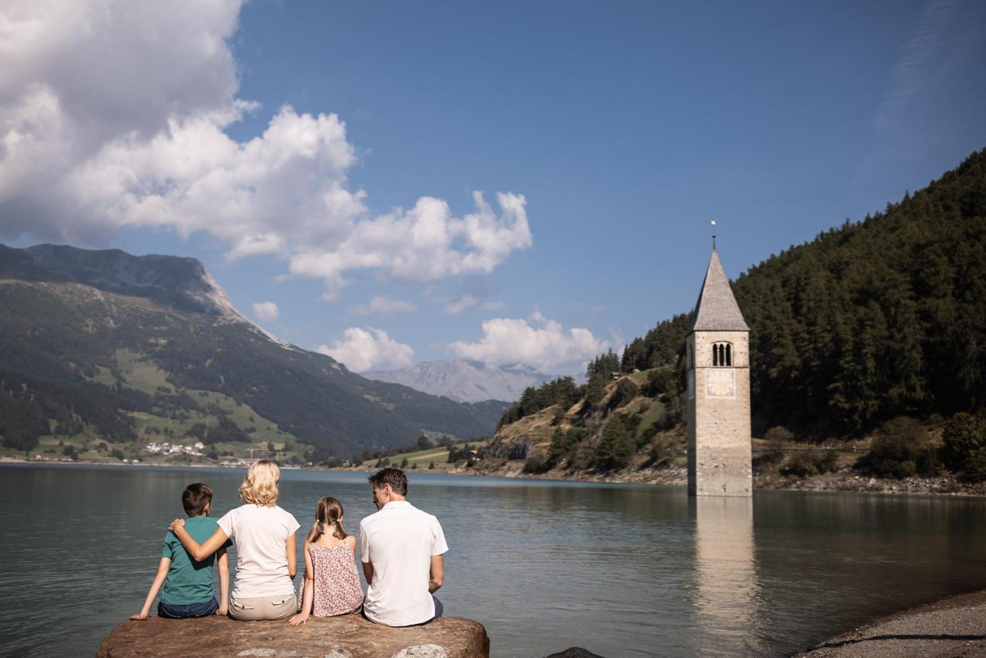 Das Gerstl Family Retreat Resia Eksteriør billede