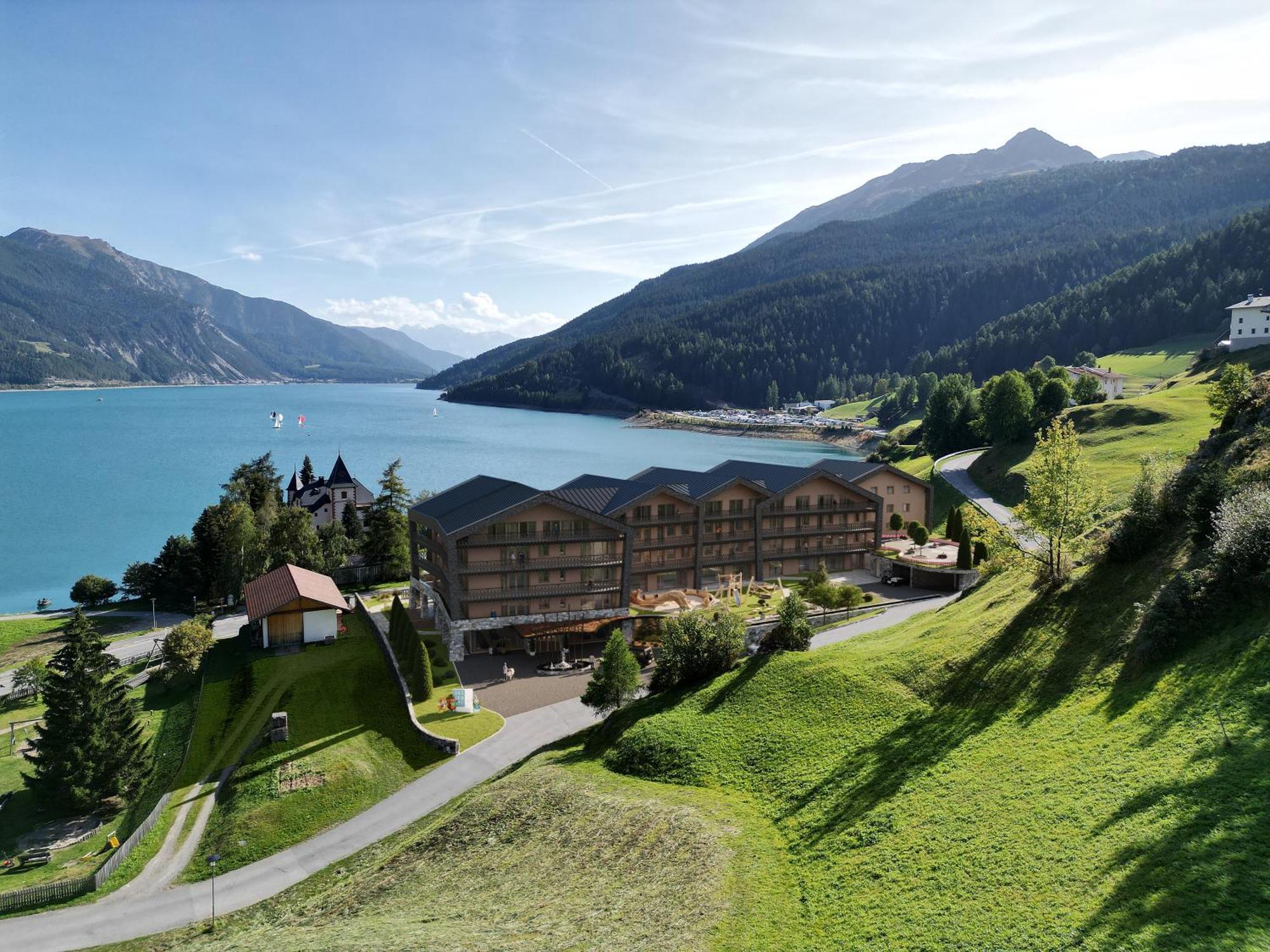 Das Gerstl Family Retreat Resia Eksteriør billede